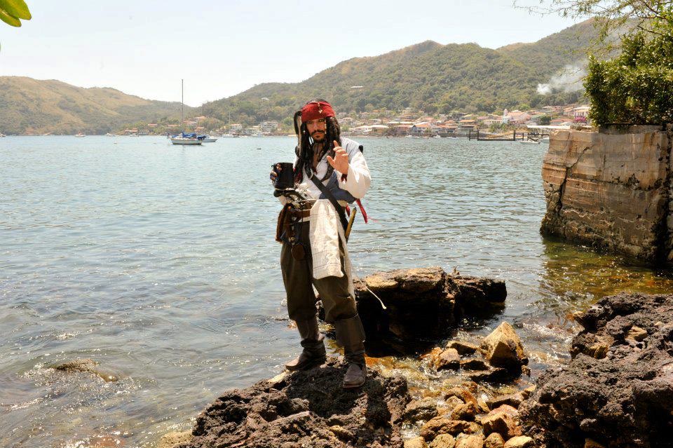 Jack Sparrow ready for Saturday’s pirate route